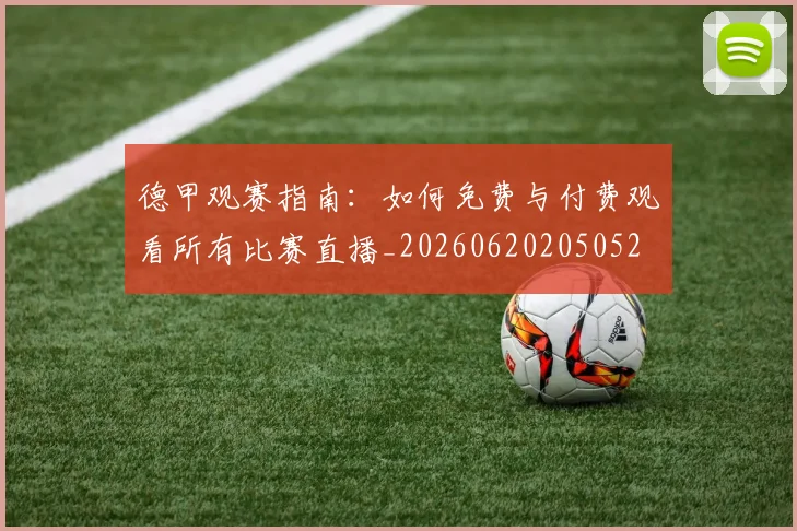 德甲观赛指南：如何免费与付费观看所有比赛直播_20260620205052